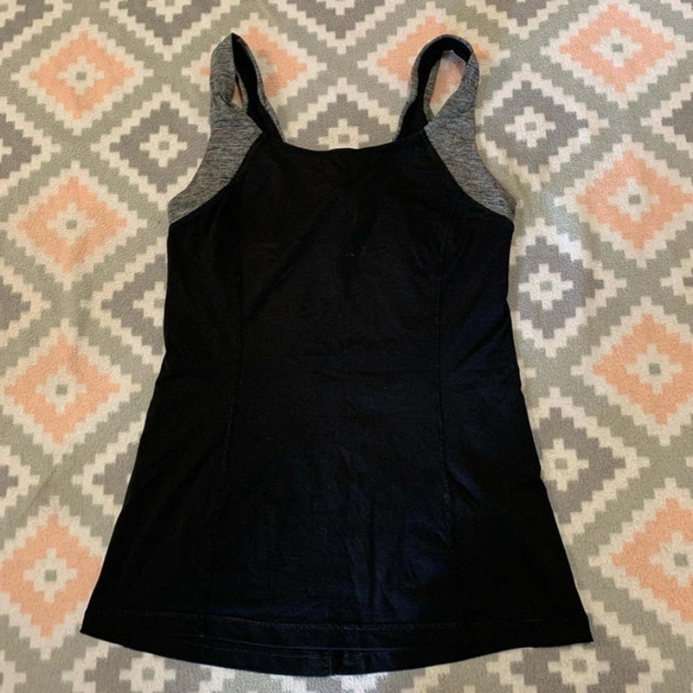Lululemon Black Tank Top Sz 4